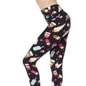 Buttery Soft Delicious Summer Treats Leggings